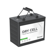 Load image into Gallery viewer, Discover DRY CELL 12v 140Ah Traction Industrial Deep Cycle Battery for Inverters, Solar, Leisure, and UPS Applications - Global Batteries SA