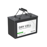 Discover DRY CELL 12v 120Ah Traction Industrial Deep Cycle Battery for Inverters, Solar, Leisure, and UPS Applications