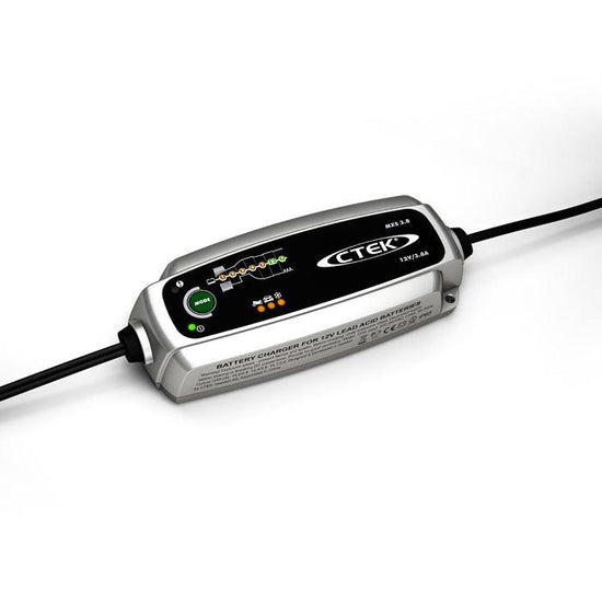 CTEK S3.8 - Smart 12V 3.8A Lead Acid Battery Charger with AGM and EFB Modes - Global Batteries SA