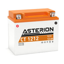 Load image into Gallery viewer, Asterion CT 1212 YTX12-BS AGM Motorcycle Battery - Global Batteries SA