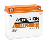 Asterion CT 12201 YTX20L-BS AGM Motorcycle Battery