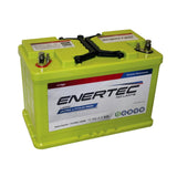 Enertec 12V 105Ah Lithium-Ion Battery for Marine, Leisure, Industrial, Golf Carts, and EV Applications