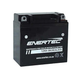 Enertec 12N9-3B 12v 8Ah AGM Motorcycle Battery