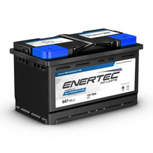 Load image into Gallery viewer, Enertec 647 651 12V 70Ah 630CCA Lead Acid Car Battery - Global Batteries SA