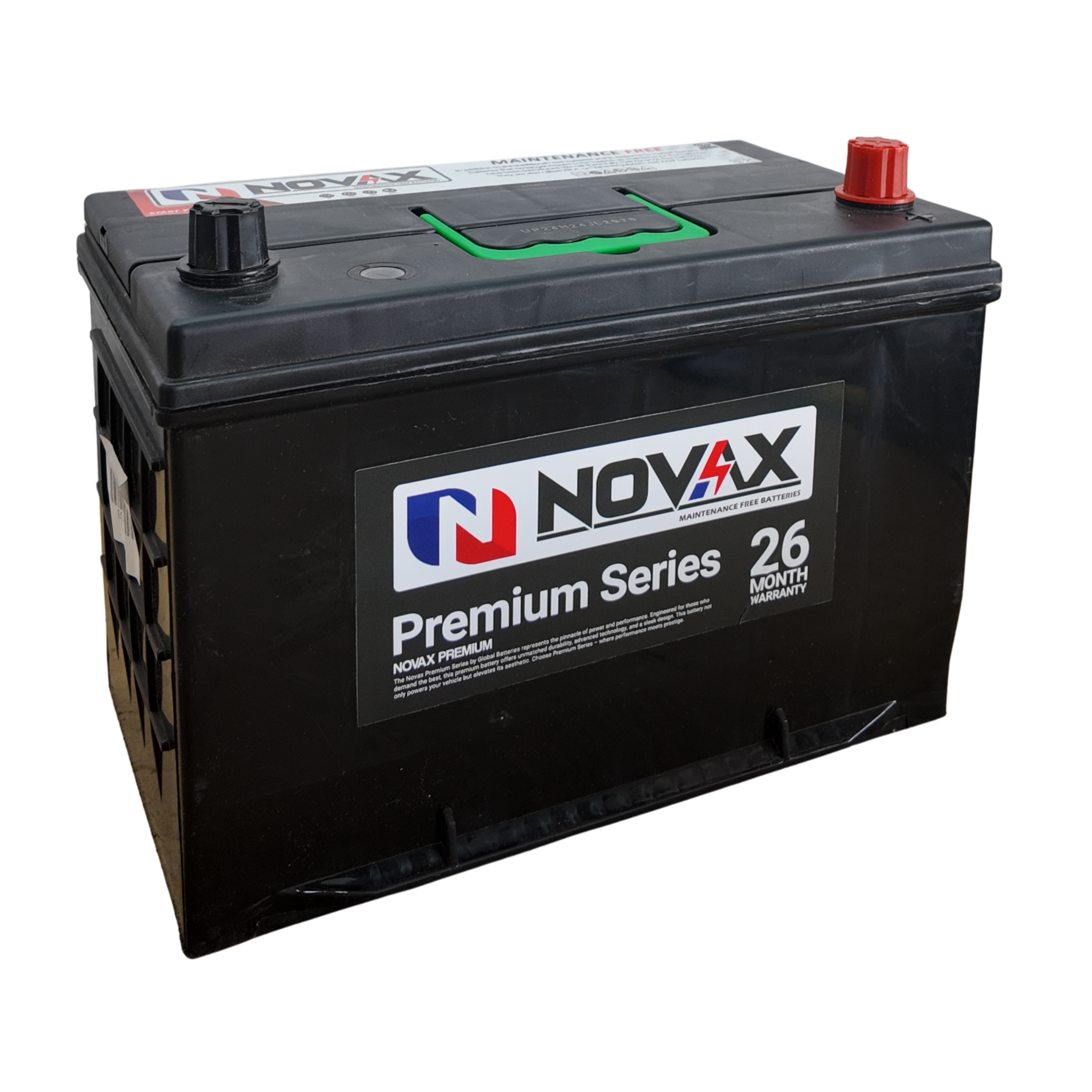 Novax Premium 650R Automotive Battery | 12V 90Ah 740CCA | Maintenance-Free 26 Month Warranty