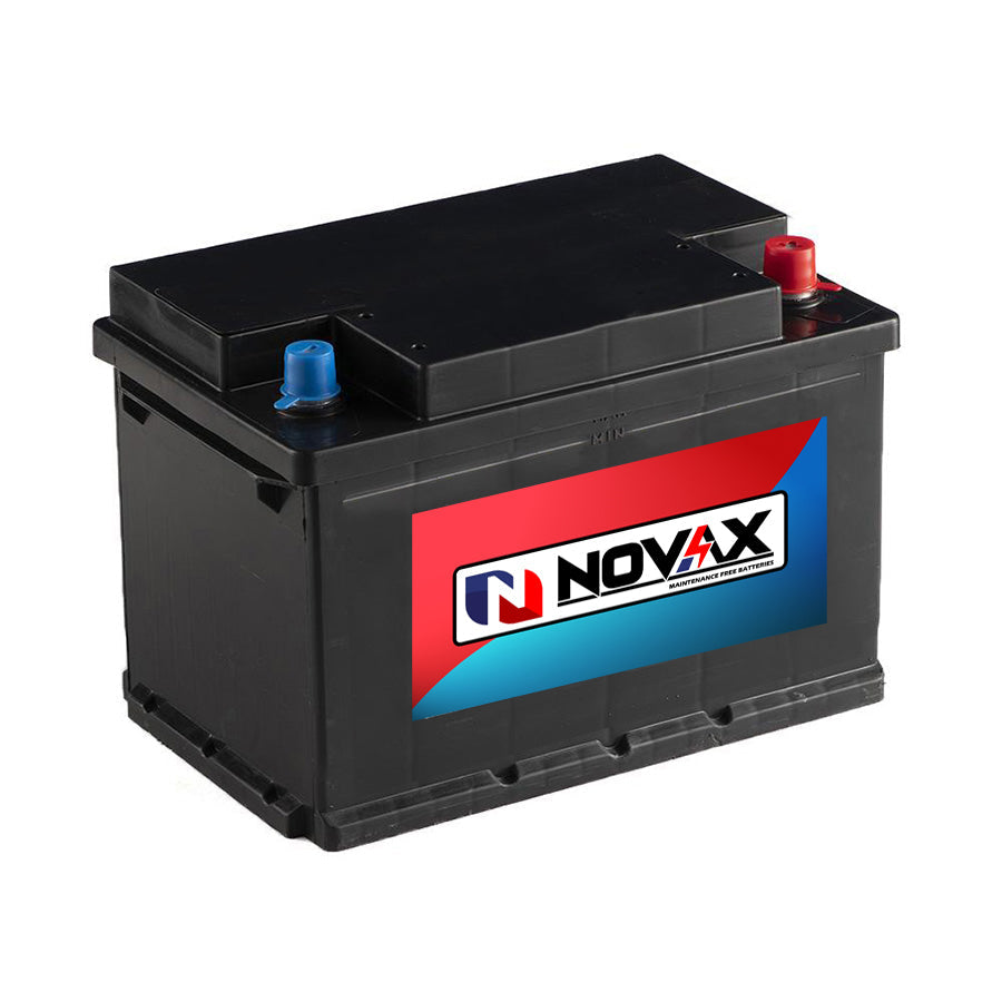 Novax 651 Automotive Battery | 12V 60Ah 500CCA | Maintenance-Free