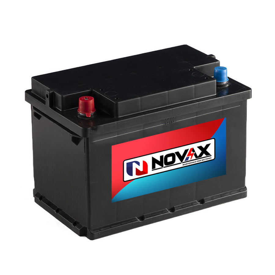 Novax 657 Automotive Battery | 12V 70Ah 510CCA | Maintenance-Free
