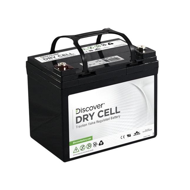 Discover DRY CELL 12v 33Ah Traction Industrial Deep Cycle Battery for Inverters, Solar, Leisure, and UPS Applications - Global Batteries SA