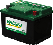 Willard 647 651 12v 60Ah 460CCA Lead Acid Car Battery - Global Batteries SA