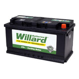 Willard 658 12v 90Ah 630CCA Lead Acid Car Battery
