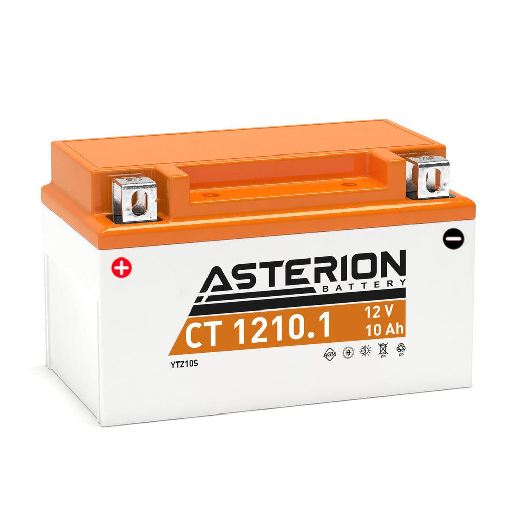 Asterion CT 1210.1 YTZ10S AGM Motorcycle Battery - Global Batteries SA