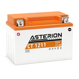Asterion CT 1211 YTZ14S AGM Motorcycle Battery