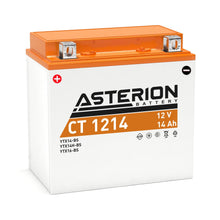 Load image into Gallery viewer, Asterion CT 1214 YTX14-BS AGM Motorcycle Battery - Global Batteries SA