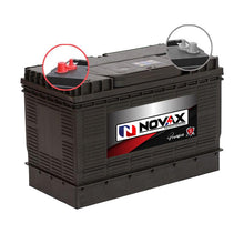Load image into Gallery viewer, Novax Premium 674 105Ah Dual Post Battery - Global Batteries SA