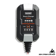 MASTODON F1000 12V/6V 1AH SMART MOTORCYCLE BATTERY CHARGER - Global Batteries SA
