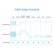 MASTODON F6000 12V/6V 6AH INTELLIGENT BATTERY CHARGER - Global Batteries SA